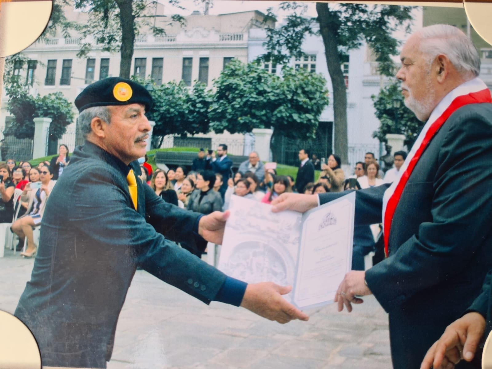 Imagen de Reconocimiento por el Congreso como Veterano de la Pacificación Nacional